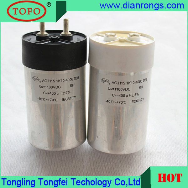 Zn-Al Complexed Metallized Film AC Power Capacitor