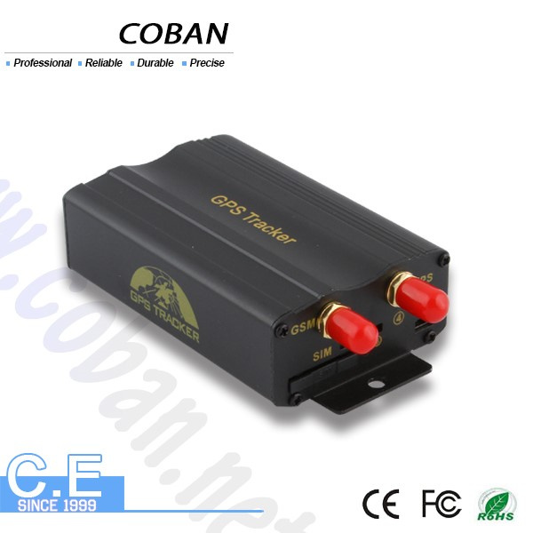 Vehicle GPS Tracker Tk103A with Android & Ios APP, Web Tracking Platform and PC Software for Realtime Tracking