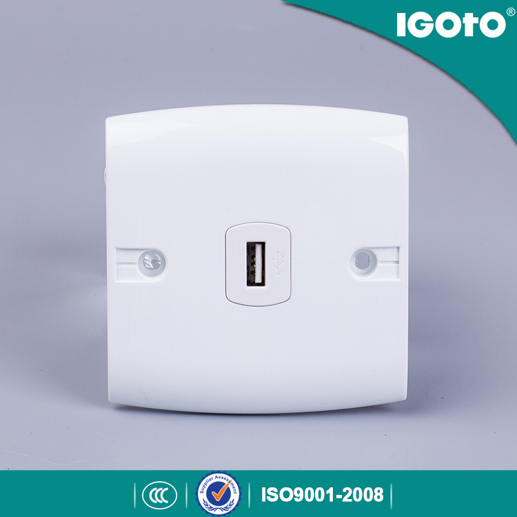 Wall Switched UK Power Socket with Charging Port