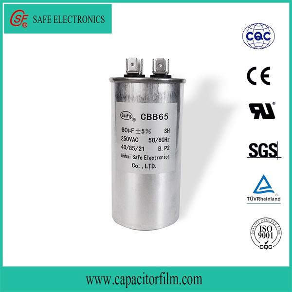 High Quality Cbb65anti-Explosion Through Hole Capacitor