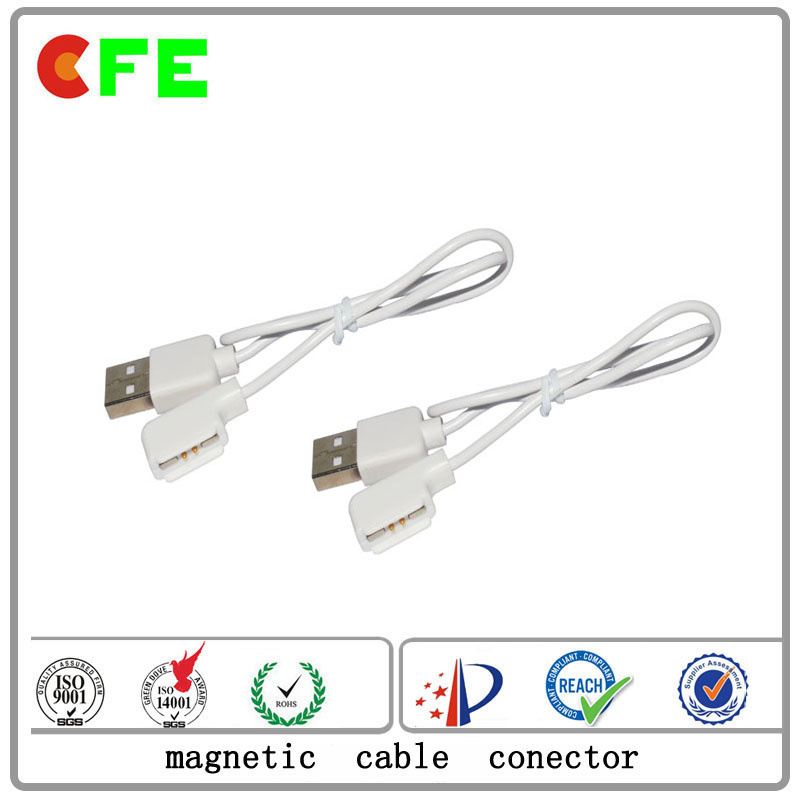 2pin Wearable Products Magnetic Cable Connector Supplier