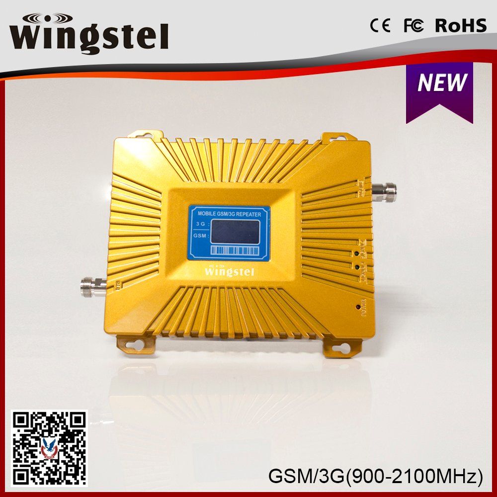 GSM/Dcs Signal Booster Dual Band 2g 3G Signal Repeater with High Quality From Wt