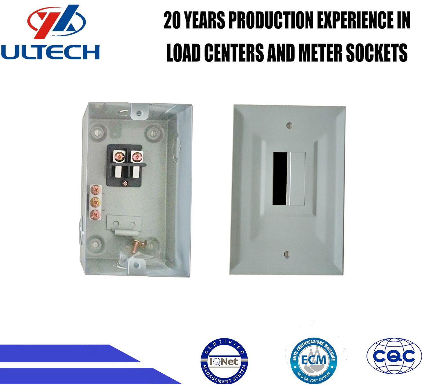 Gpd2f 2 Way Metal Electrical Control Panel Box