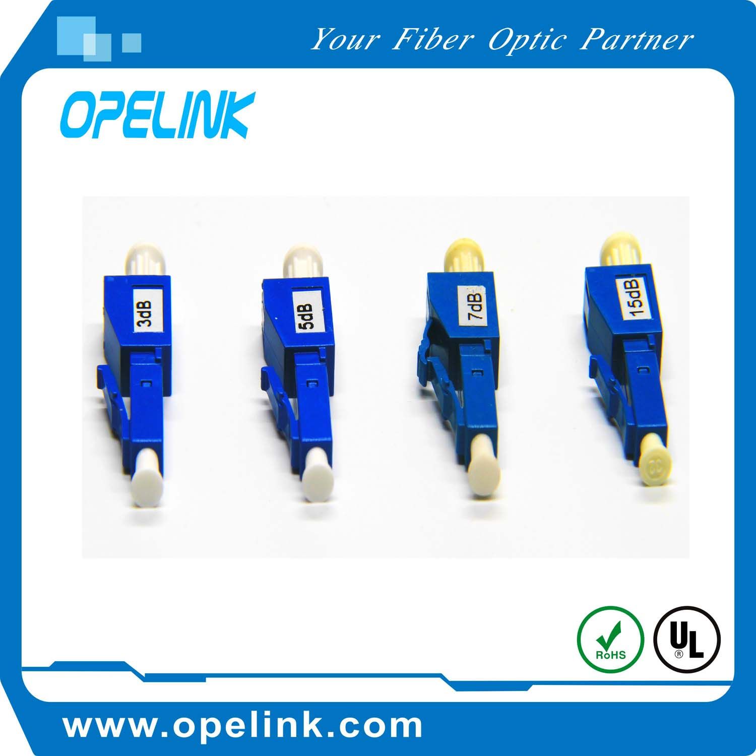 Female-Male Attenuator Fiber Optic Systems DWDM EDFA