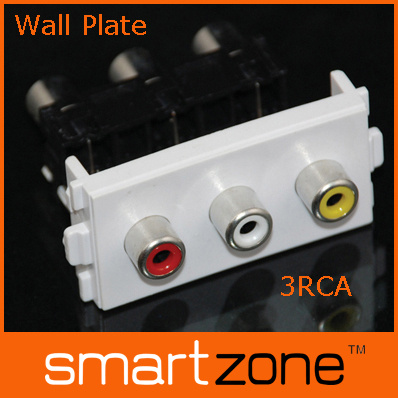 Audio Wall Plate, AV Face Plate (9.1113)