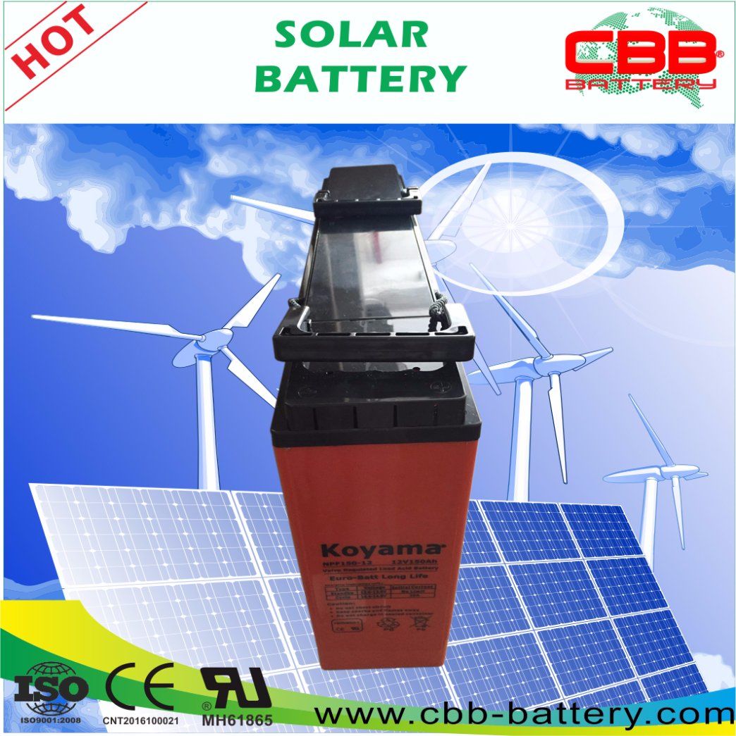 12V 150ah Storage Battery UPS Battery Front Terminal AGM Battery