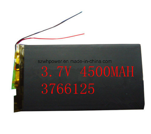 3766125 3.7V 4500mAh Polymer Lithium Battery for Tablet PC