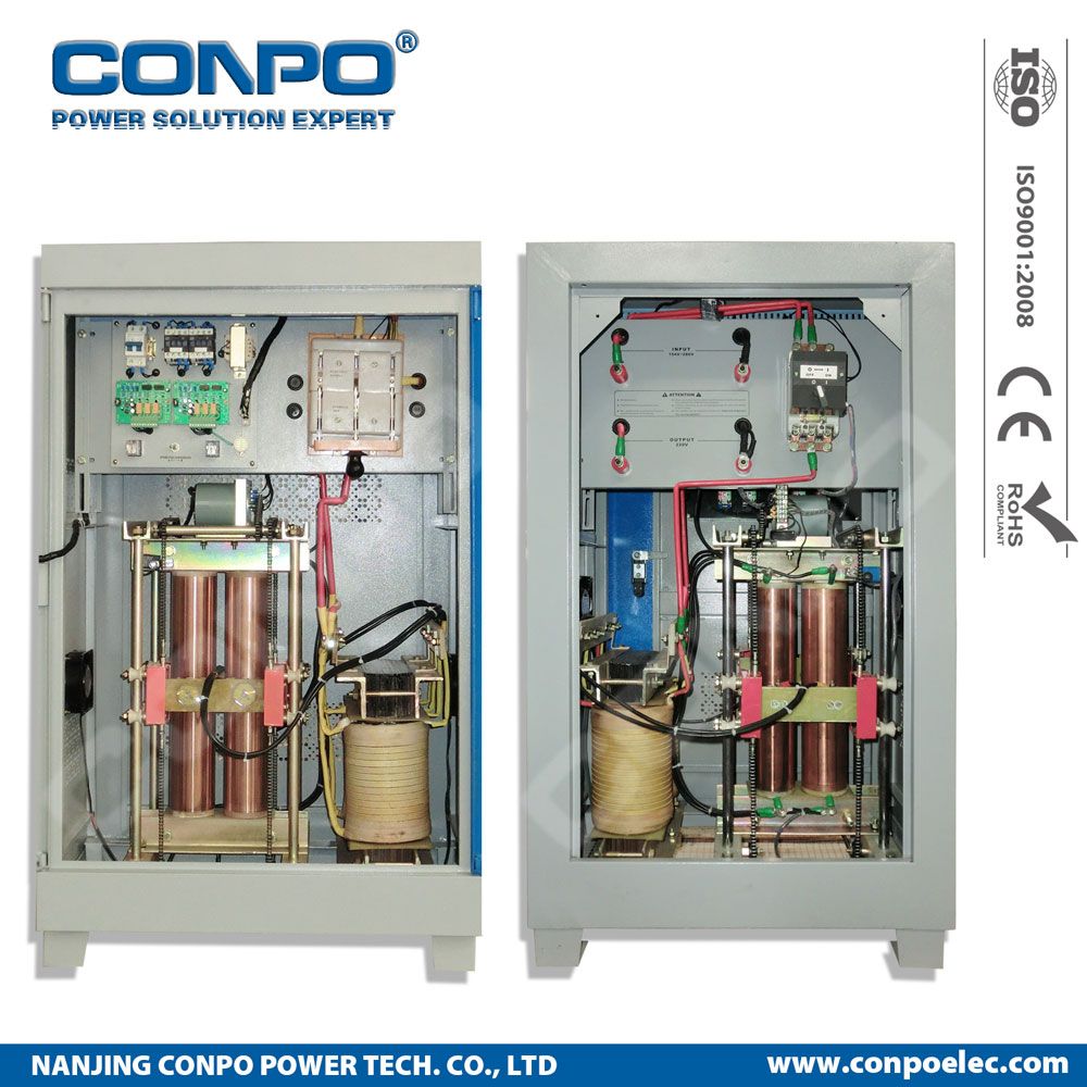 Dbw-30kVA 1phase Industrial-Grade Compensated Voltage Stabilizer/Regulator