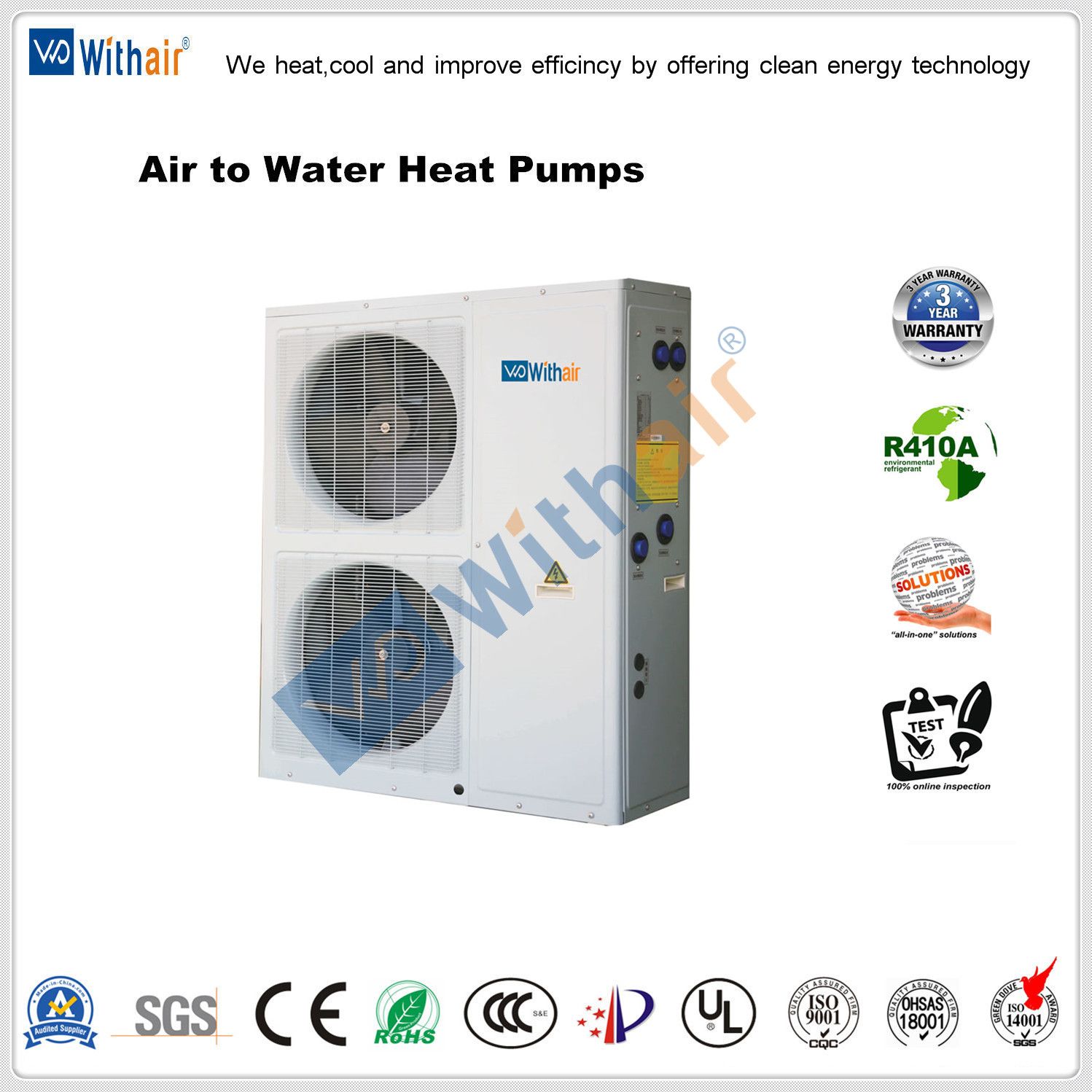 Evi Air Cooled Heat Pump