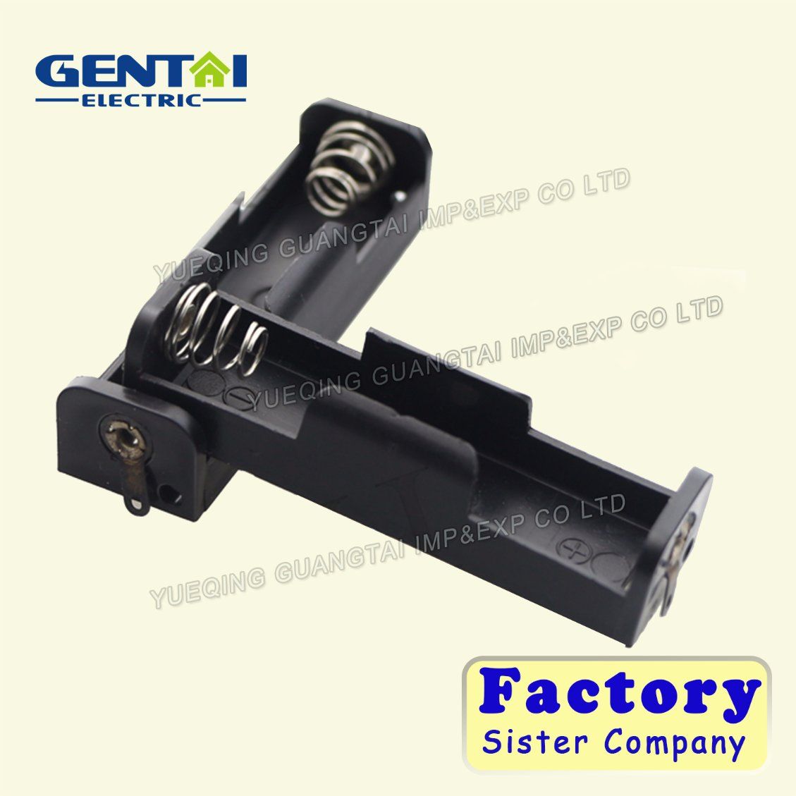 Hot Selling Battery Holder Battery Case Battery Box with Wire Leads