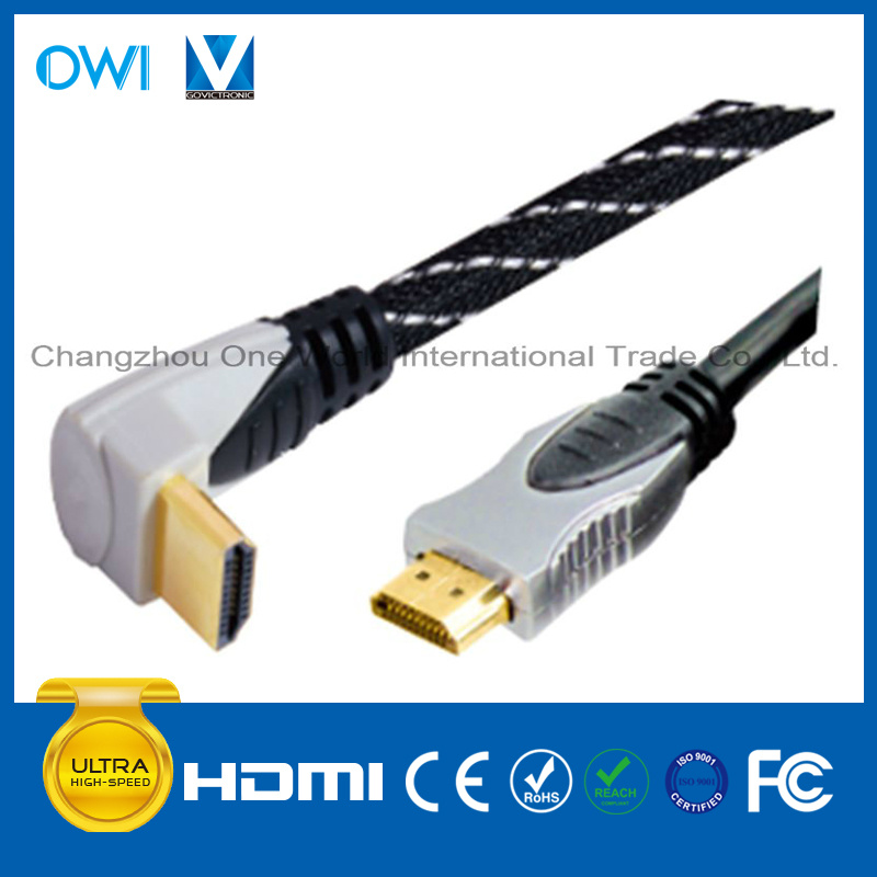 Two-Tone HDMI Cable for Cellphone Camcorders HDTV