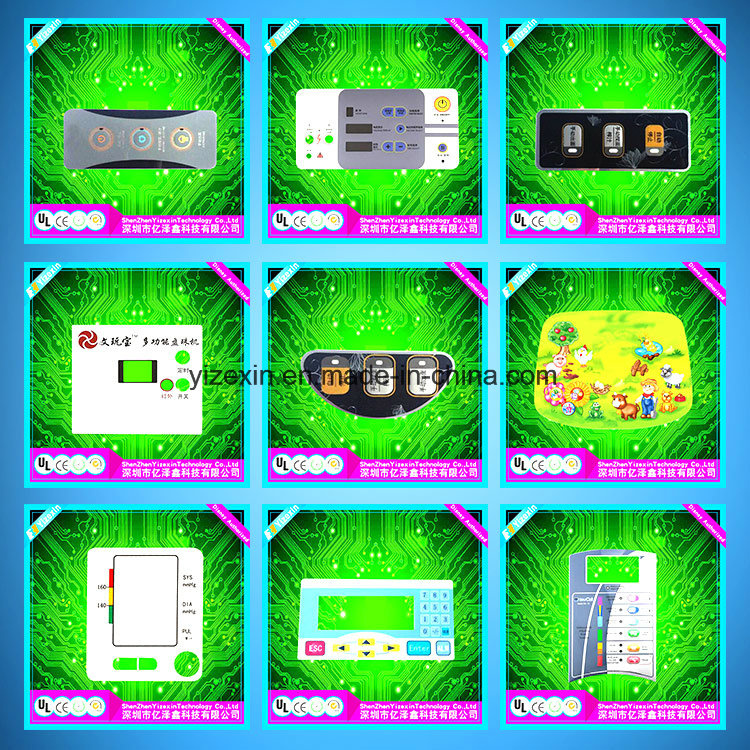OEM Programmable Muti-Types Membrane Switch Panel/Lenses