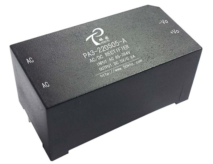 PCB Mount AC DC Power Converter 0.1-3W