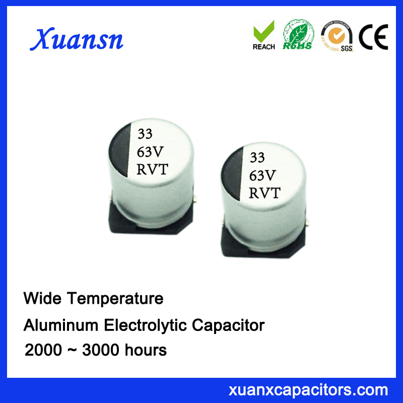 33UF 63V Surface Mount Standard Electrolytic Capacitor