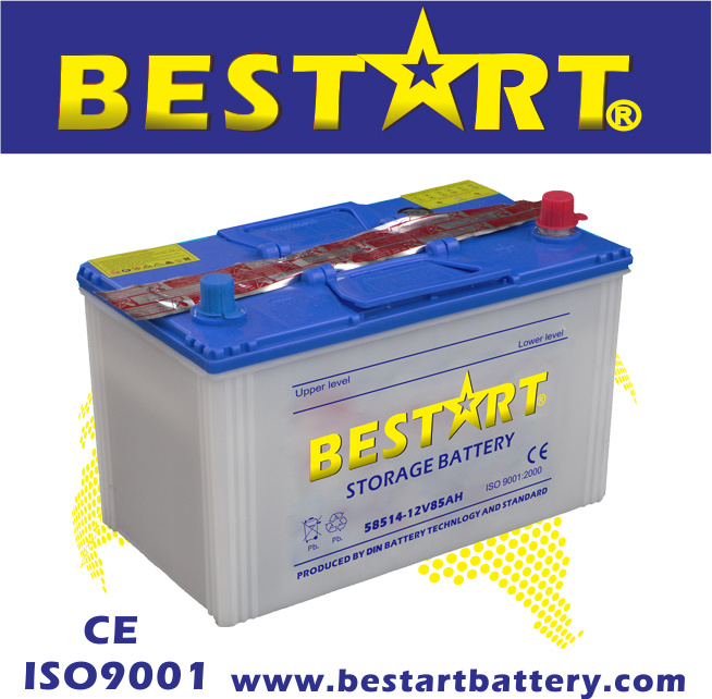 58514 12V 85ah Dry Cell Car Battery