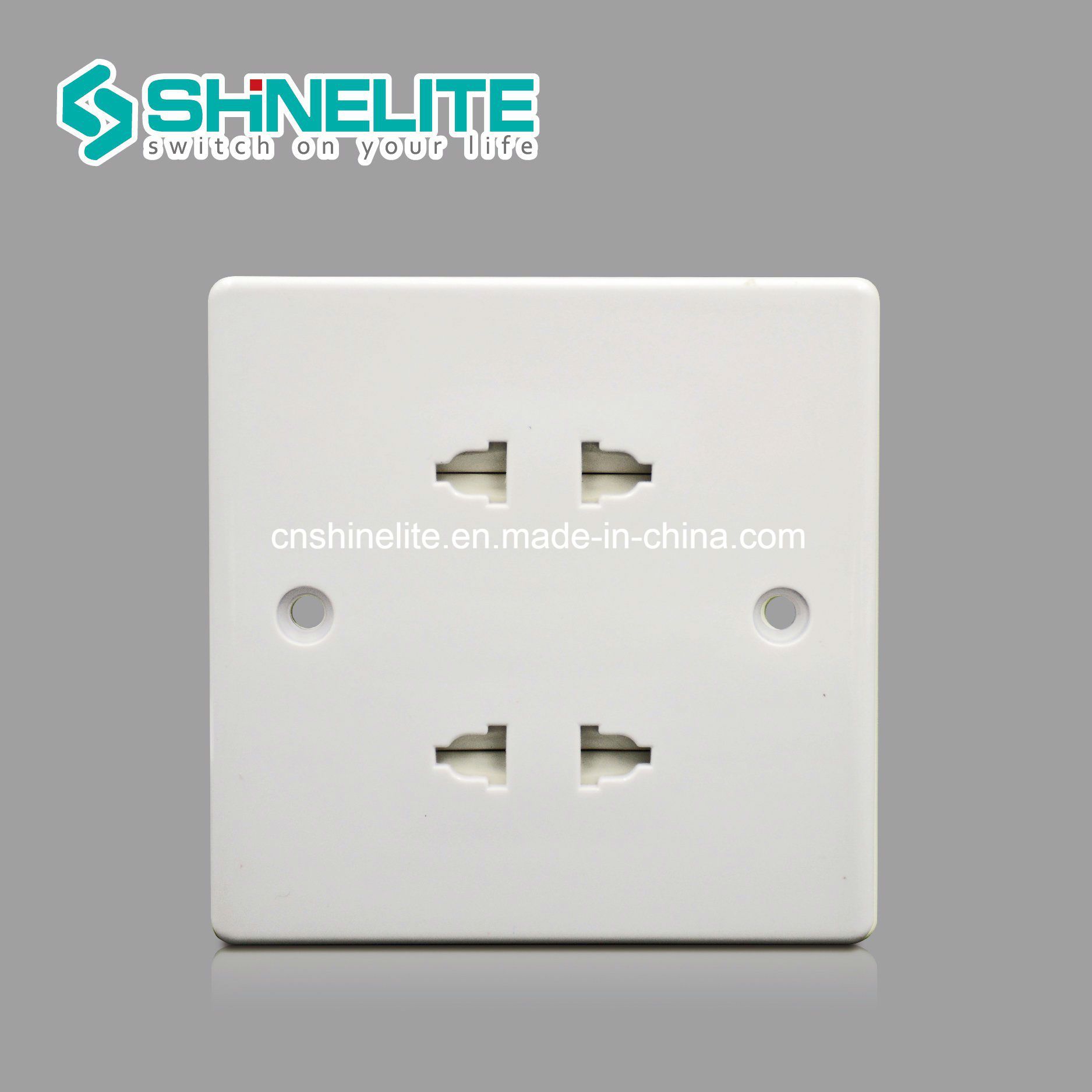 Bakelite 16A 2 Gang Multi Socket 2pin Socket Ce Certificate