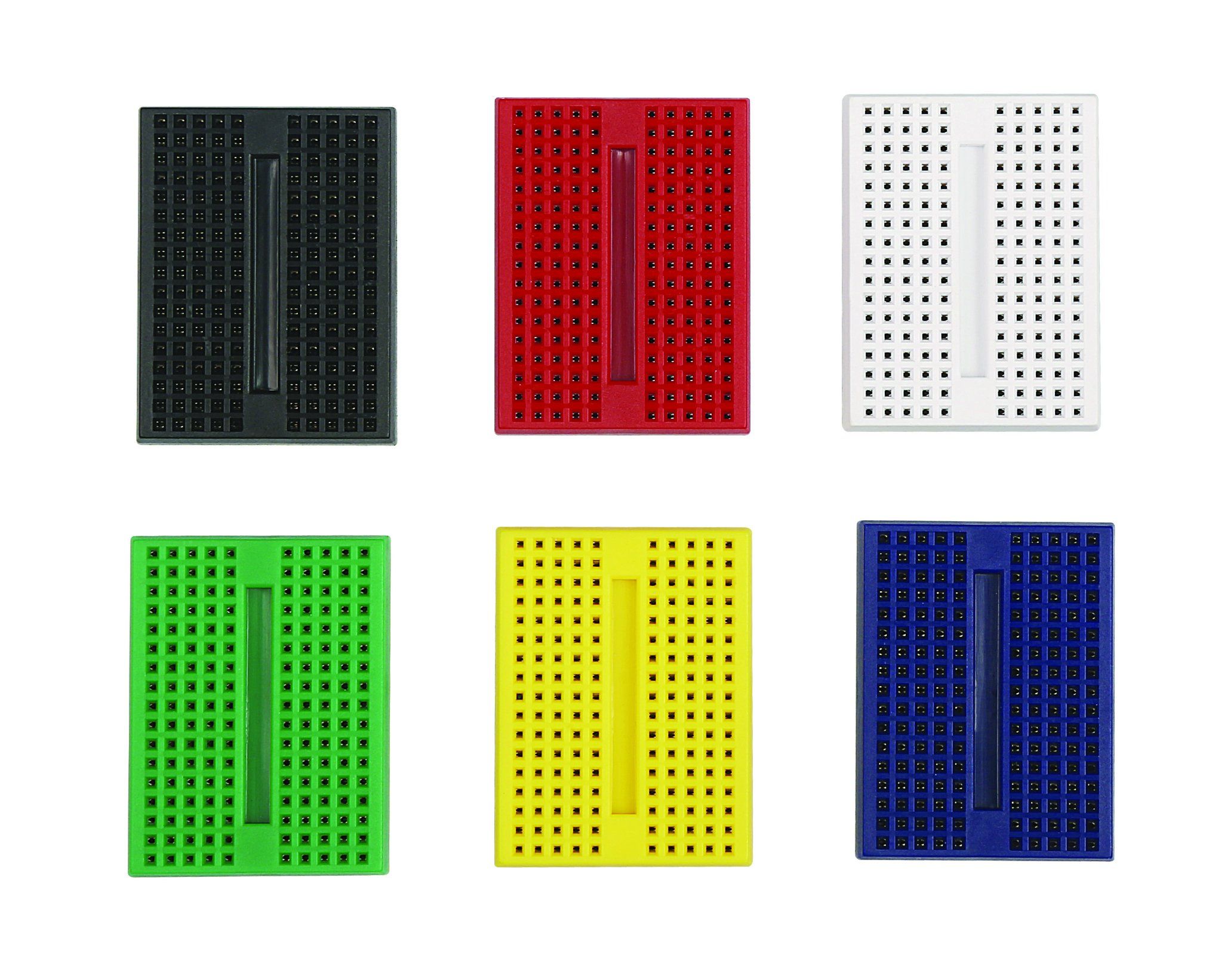 Seven Color Small Solderless Breadboard 170 Points