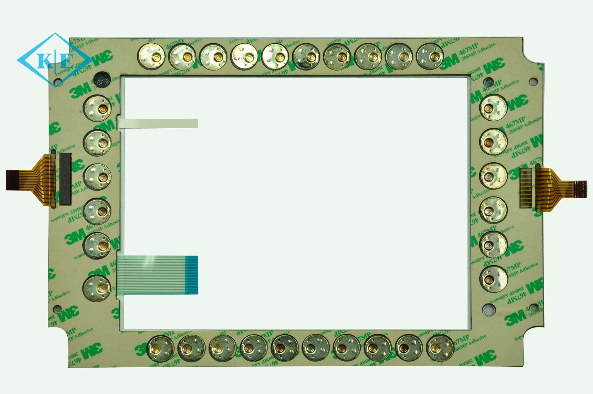 Duraswitch FPC Circuit Assembly Membrane Keypad Control with 3m Adhesive