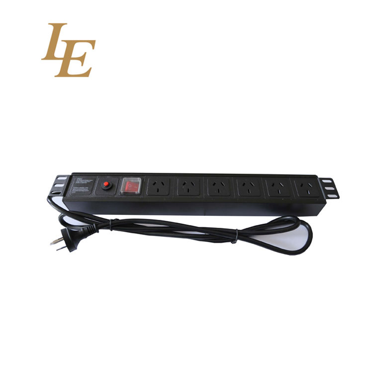 8 Way Australia Type PDU Distribution Unit Cabinet Socket