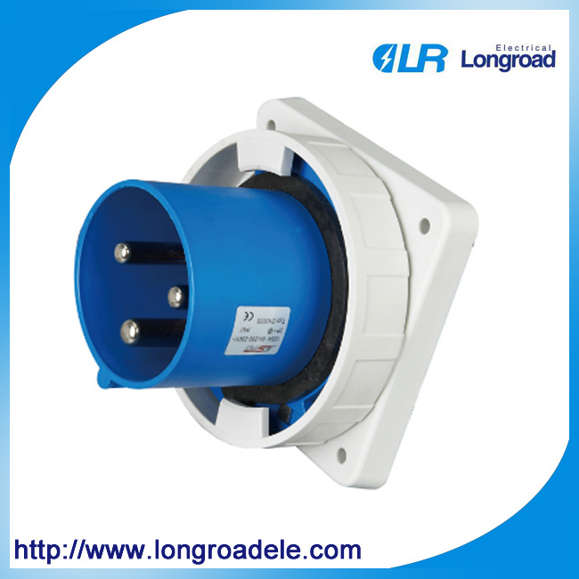 125 AMPS IP67 Industrial Socket, 3 Pin Female Socket