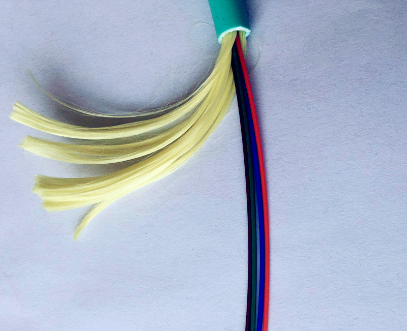 48 Core Sm/mm Indoor Bundle Fiber Optical Cable