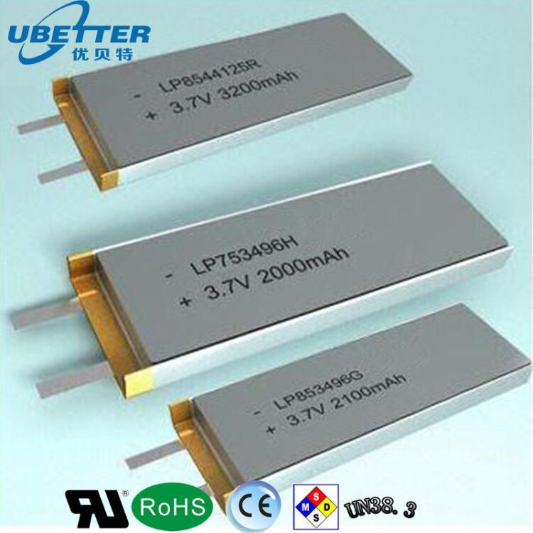 Wholesale 3.7V 2200mAh Li-Polymer Rechargeable Battery for LED Light
