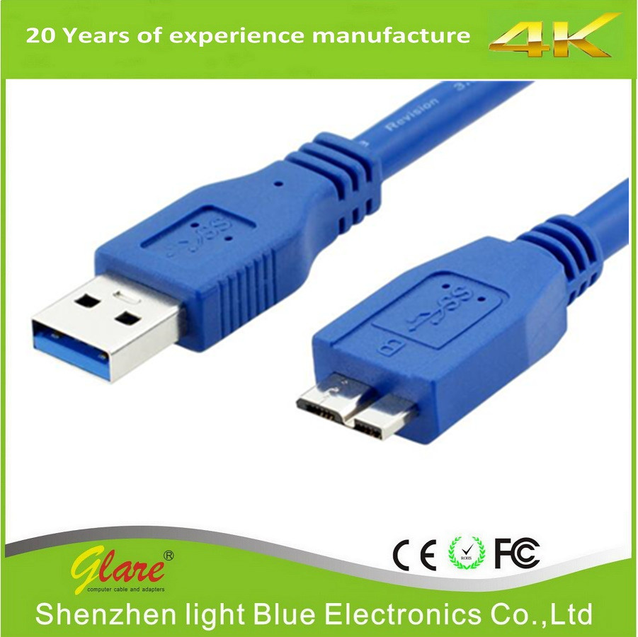 USB3.0 Am to Micro B Cable for Android Phone