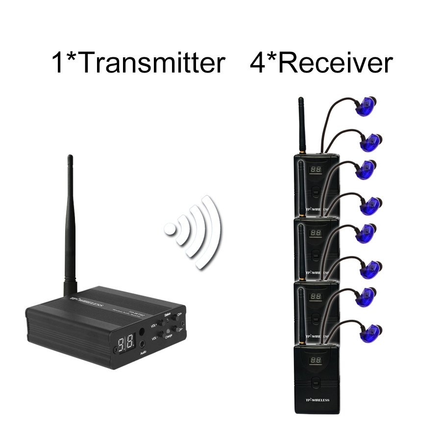 Wireless Stage Audio Monitor System Wireless in Ear Monitor System