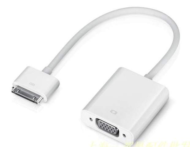 Apple 30 Pin to VGA Cable Adapter for iPhone/iPod/iPad