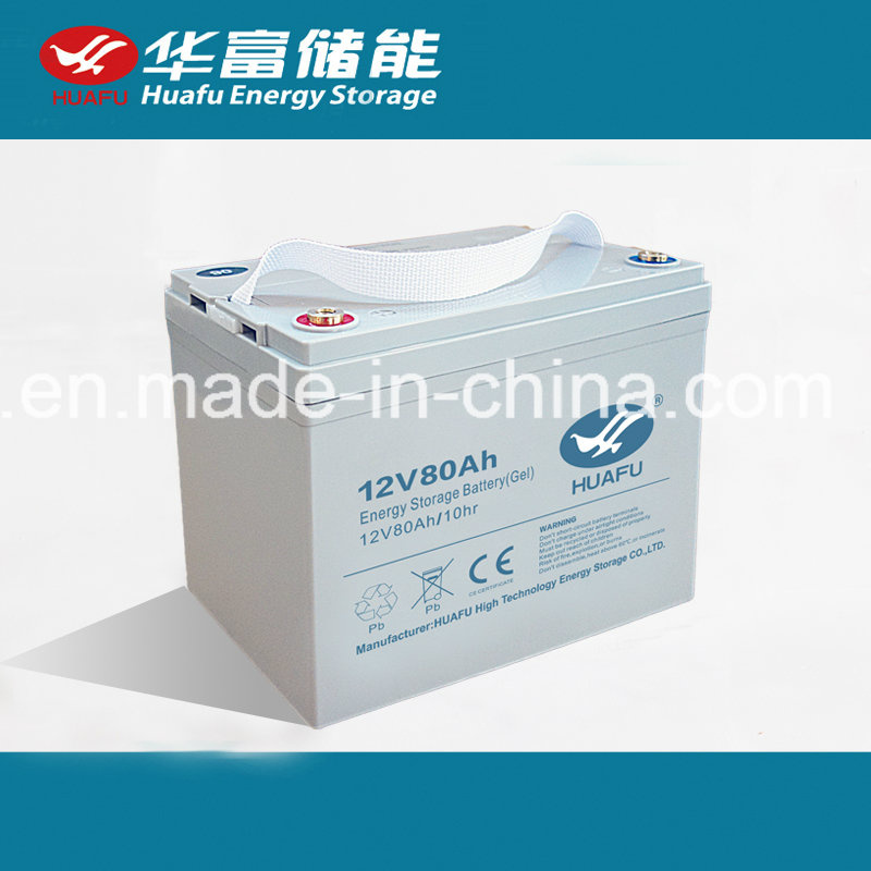 12V80ah Battery UPS Use Gel Battery