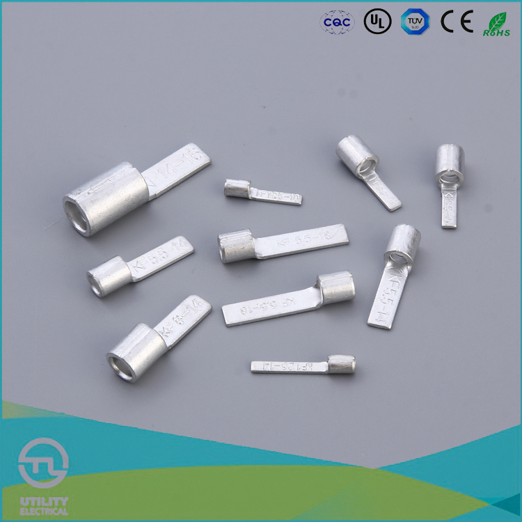 Utl Dbn Non-Insulated Electrical Bare Copper Naked Terminals with Chip-Shaped