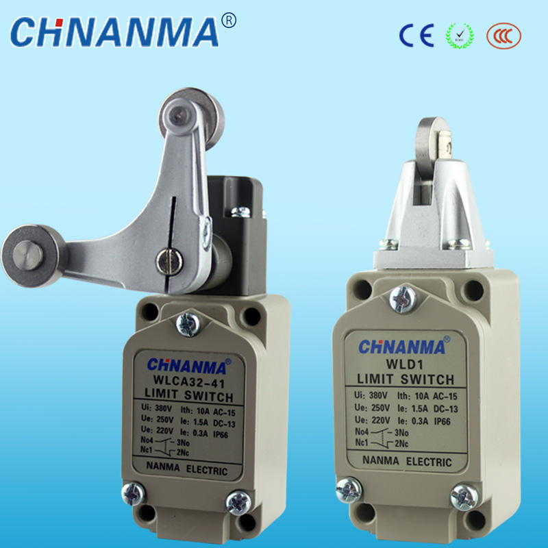 Bulit-in Contact Stand and Double-Spring IP67roller Limit Switch