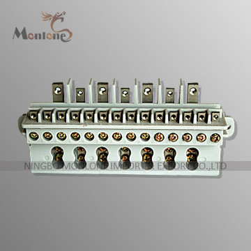 DIN Terminal Block for Three Phase Electricity Meter (MLIE-TB001)