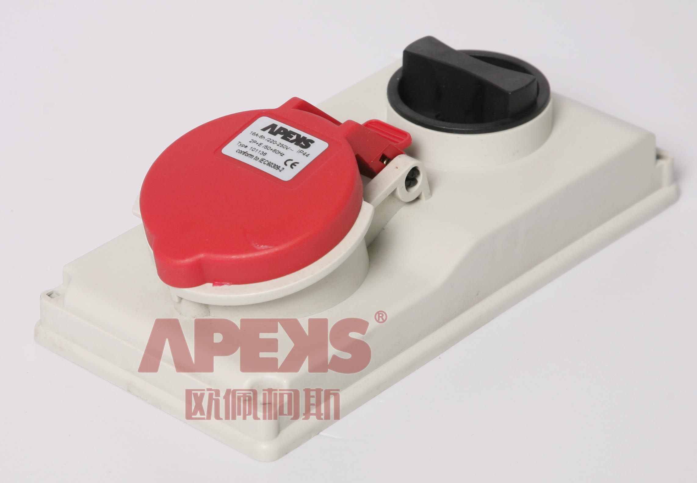 IP44 Interlocked Switch Socket (Distribution Board)