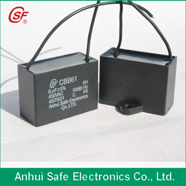 Cbb61 35UF 450VAC Sh Capacitor for Fan AC Motor Start