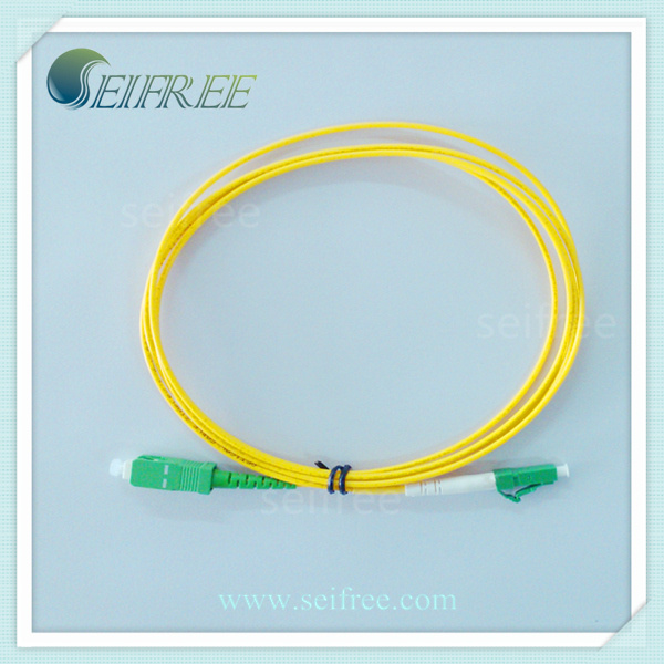 LC-Sc Single Core Fiber Optic Patch Cord Cable