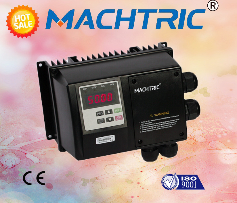 IP65 Waterproof Frequency Inverter, AC Drive, VFD (CE, ISO9001)