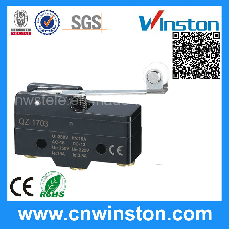ABS Plastic Roller Lever Type Sensitive Micro Switch with CE