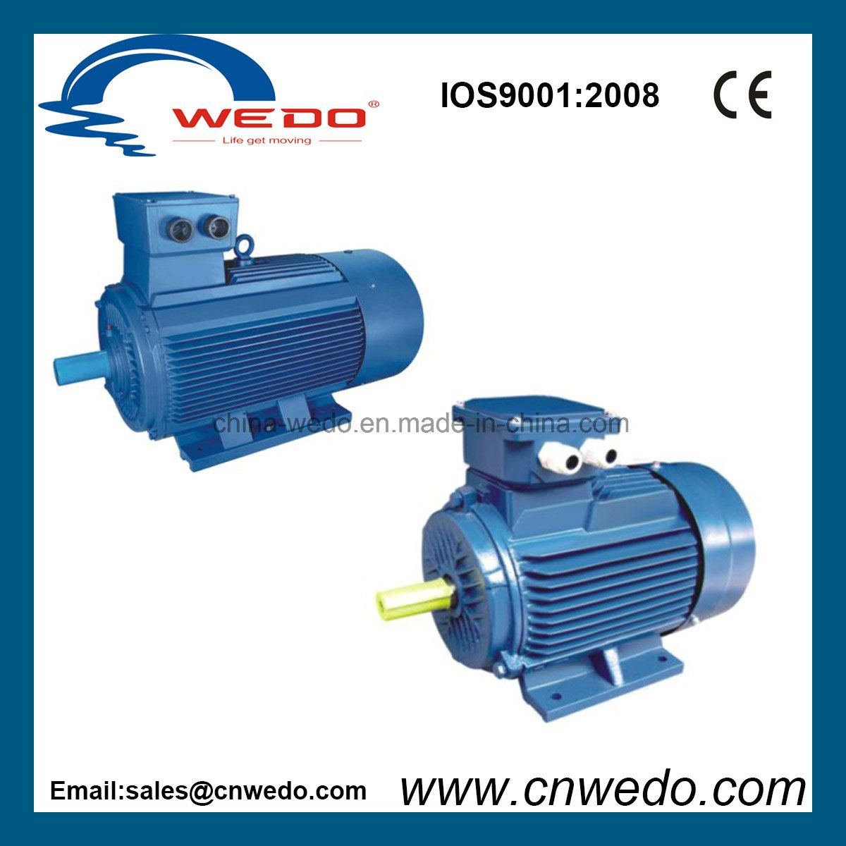 Y2-280m-4 Three Phase High Effciency Electric Motor