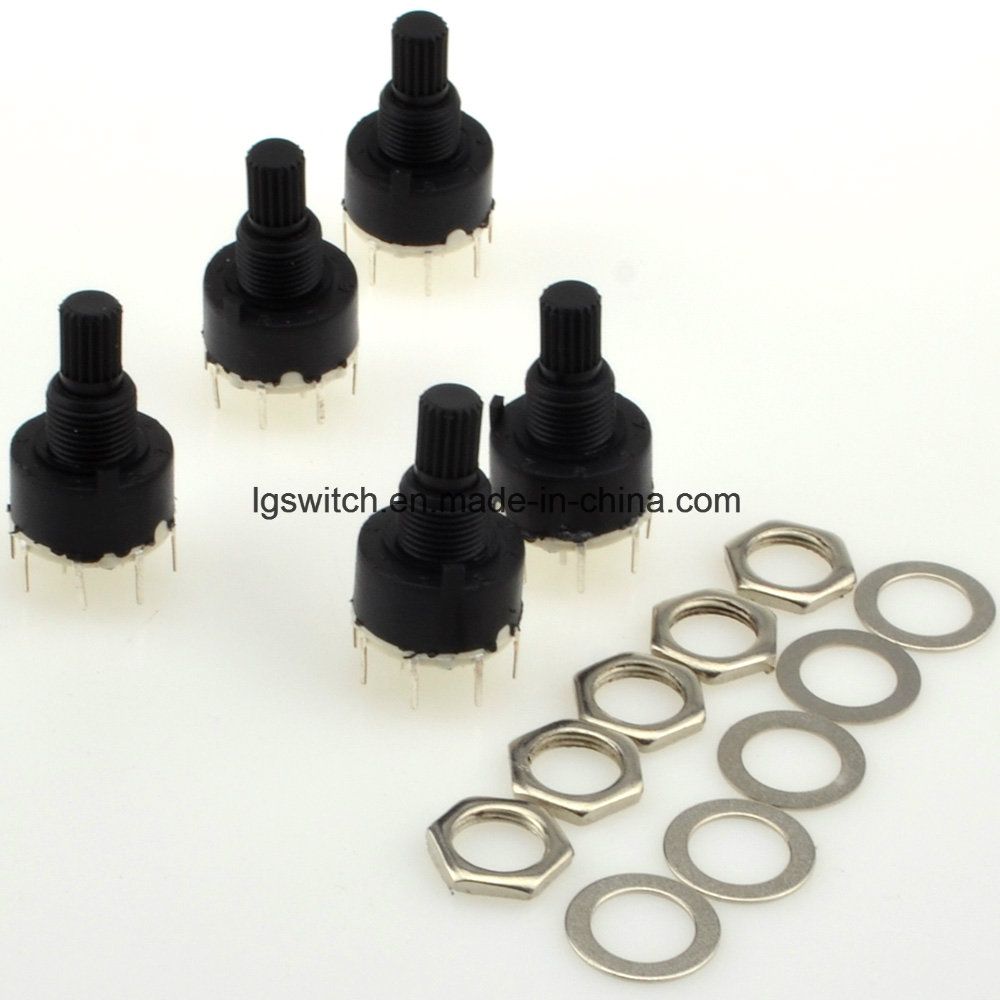 Fan Speed Control 8 Position 16mm Rotary Switches