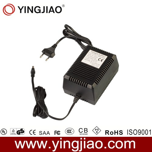 60W AC DC Linear Adapter with UL