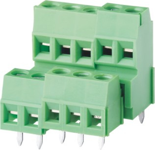 Wanjie Double Level Euro PCB Screw Terminal Block Connector (WJEK381B-3.81)