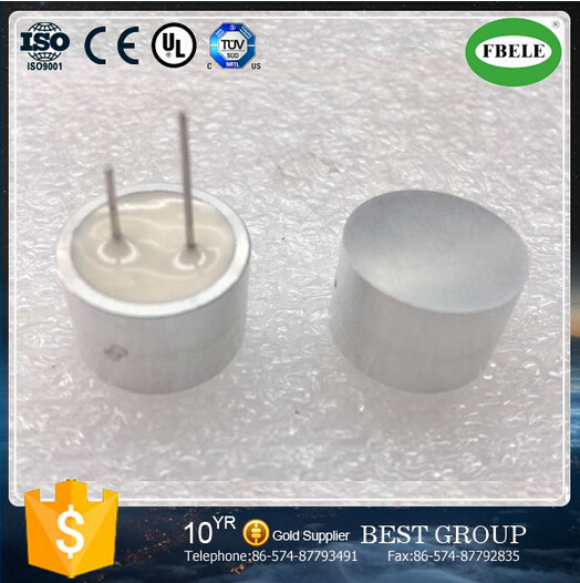 Aluminum 90dB 14mm Waterproof Ultrasonic Sensor with Pin RoHS