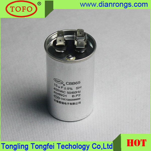 Manufacturer All Kinds of Cbb65 Capacitor