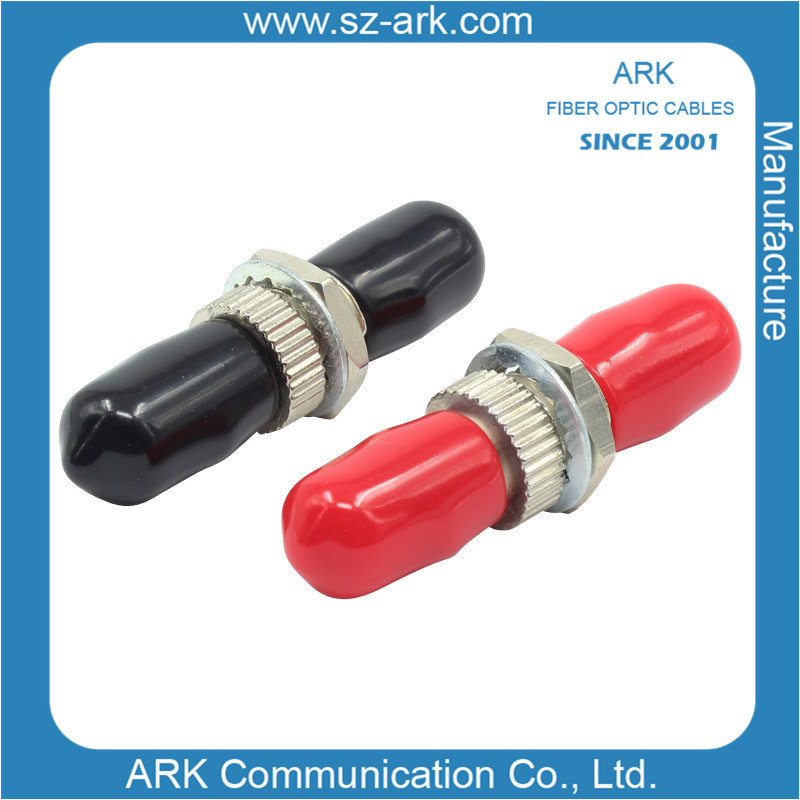 St Simplex Fiber Optical Adapter with Different Color Cap