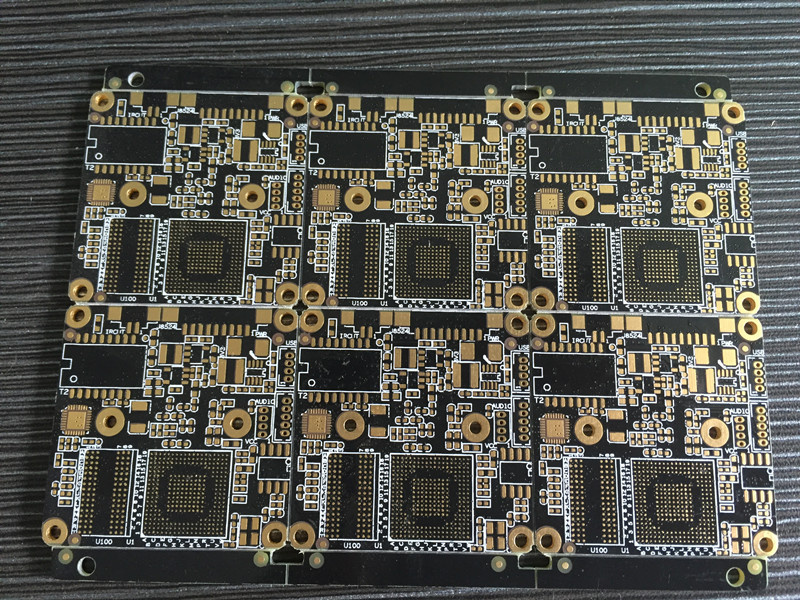 4 Layers 2.4mm Gold Plated PCB for Conmmunication