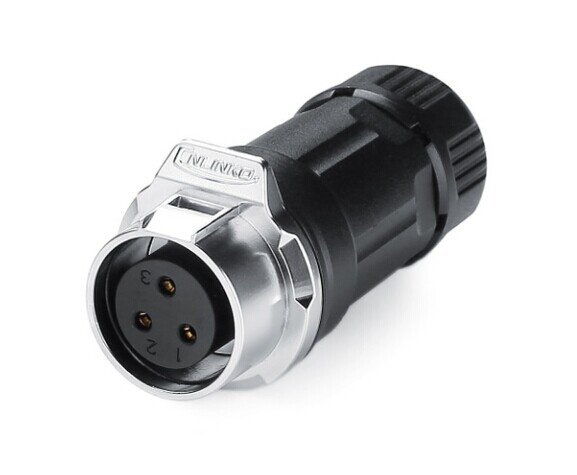 IP68 16mm Waterproof Connectors/3pin Power Connector