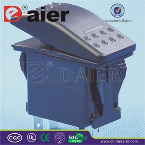 Carling Technologies Marine Rocker Switch with Light