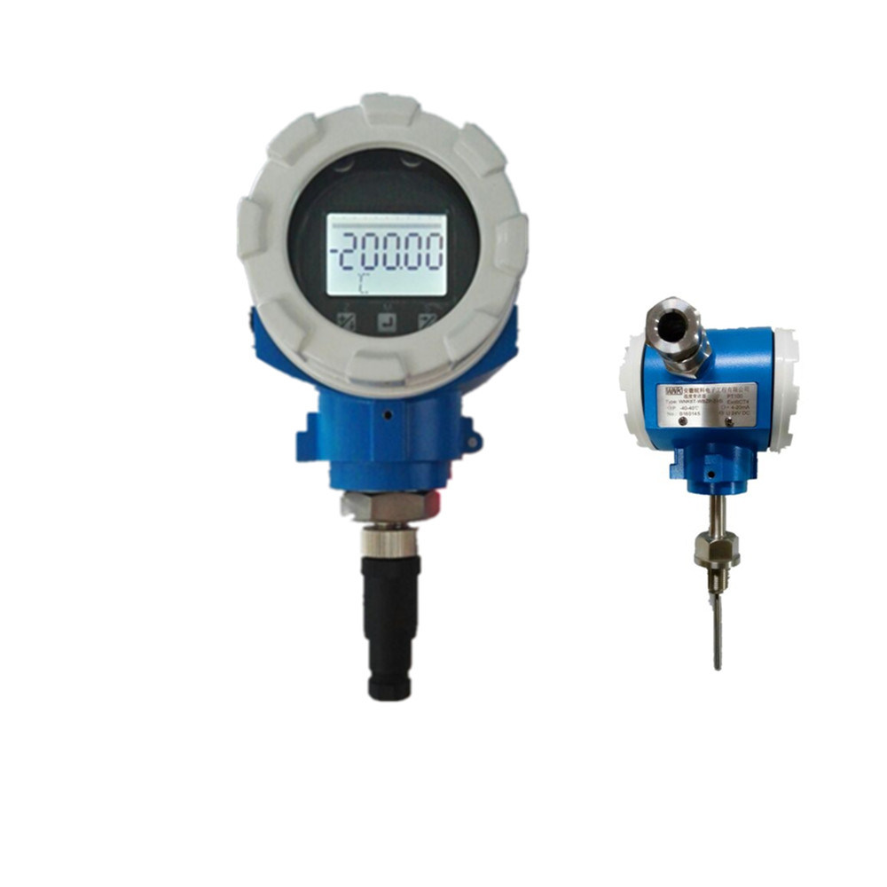 Smart 4-20mA Temperature Transmitter Head with Al Housing & LCD Display