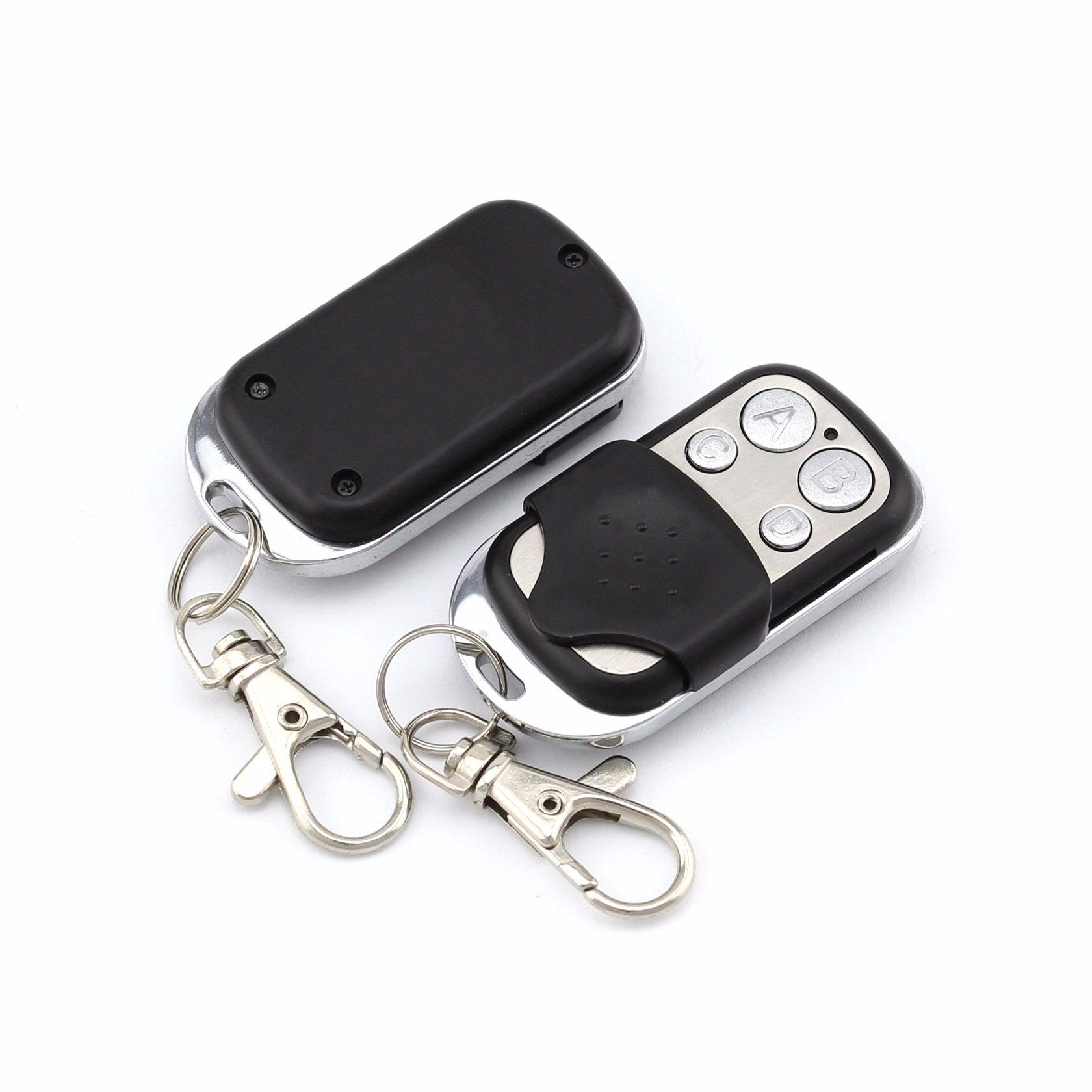 Metal Frame Black Universaluse RF Remote Control
